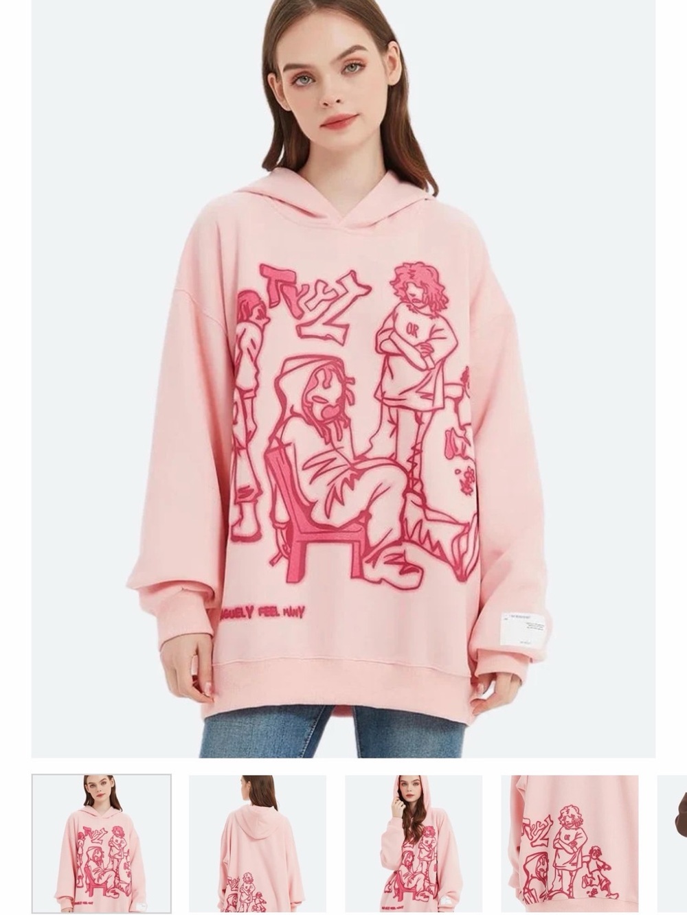 WE VAGUELY FEEL MANY HOODIE